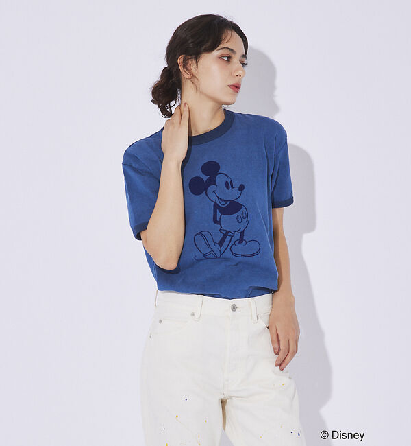 ABAHOUSE「【GOOD ROCK SPEED/グッドロックスピード】Disney / Mic」|Tシャツ・カットソー|インディゴ