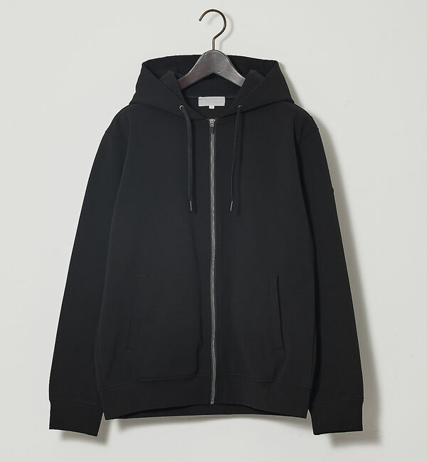 ABAHOUSE「【SMART CLOSET】ハイゲージ ポンチ ジップパーカー / セットアップ」|パーカー|ブラック