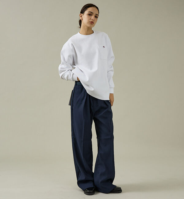 ABAHOUSE「【JEMORGAN/ジェーイーモーガン】カノコフリースクルー/サーマル/クルーネ」|Tシャツ・カットソー|