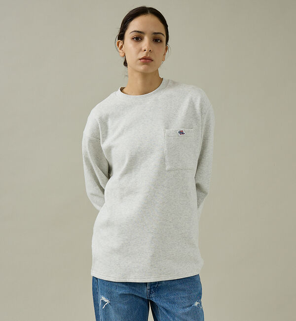 ABAHOUSE「【JEMORGAN/ジェーイーモーガン】カノコフリースクルー/サーマル/クルーネ」|Tシャツ・カットソー|ホワイト系その他1