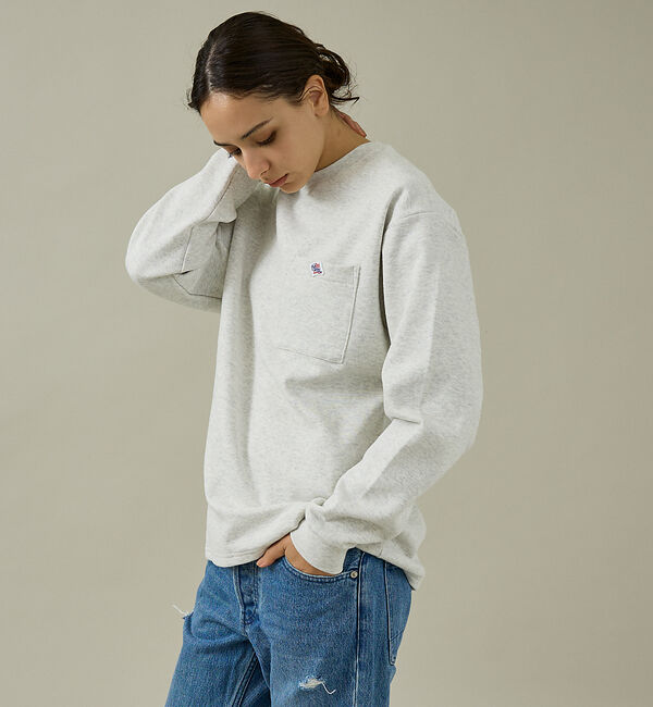 ABAHOUSE「【JEMORGAN/ジェーイーモーガン】カノコフリースクルー/サーマル/クルーネ」|Tシャツ・カットソー|