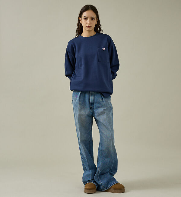 ABAHOUSE「【JEMORGAN/ジェーイーモーガン】カノコフリースクルー/サーマル/クルーネ」|Tシャツ・カットソー|