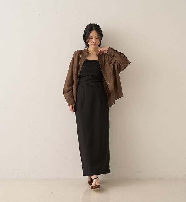 Rouge vif「ポケット付きシアーシャツ」|シャツ・ブラウス|