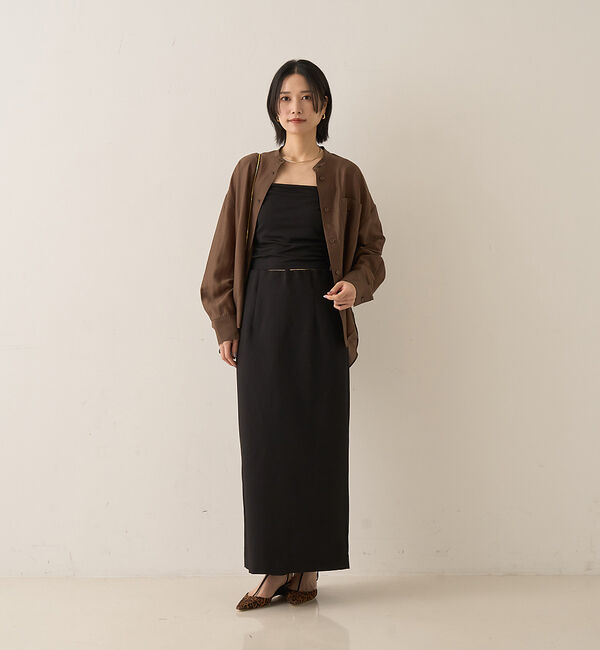 Rouge vif「ポケット付きシアーシャツ」|シャツ・ブラウス|