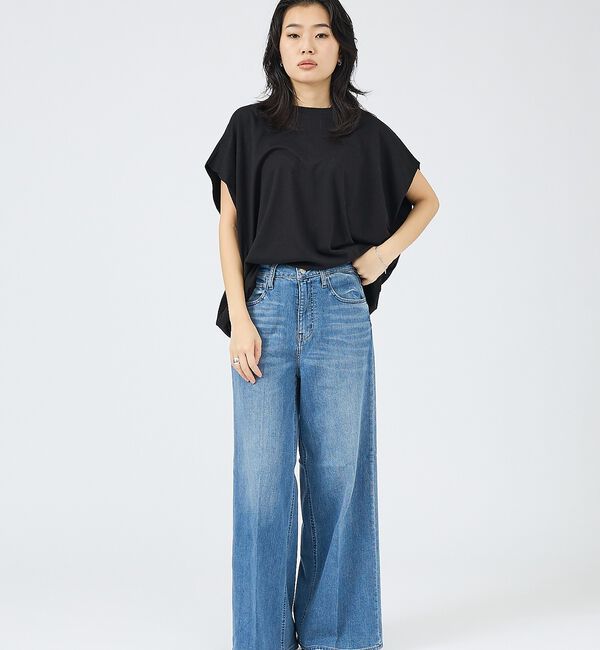 Rouge vif「【JOHNBULL/ジョンブル】フレンチスリーブT/JL262C05/シンプル【」|Tシャツ・カットソー|