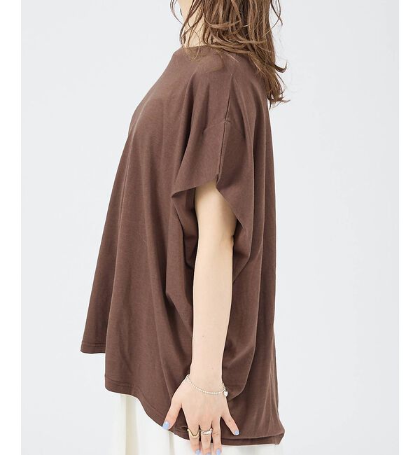 Rouge vif「【JOHNBULL/ジョンブル】フレンチスリーブT/JL262C05/シンプル【」|Tシャツ・カットソー|