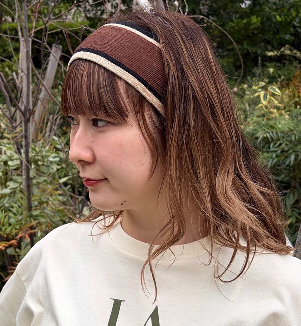 Rouge vif「【La Maison de Lyllis/ラ メゾン ド リリス】INSITU」|ヘアバンド|
