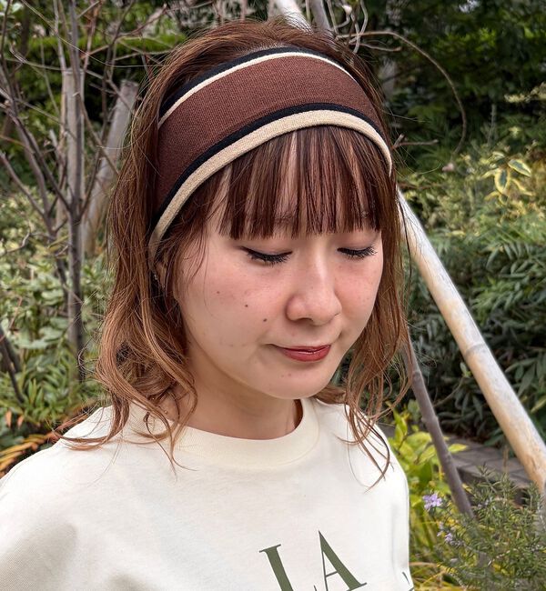 Rouge vif「【La Maison de Lyllis/ラ メゾン ド リリス】INSITU」|ヘアバンド|