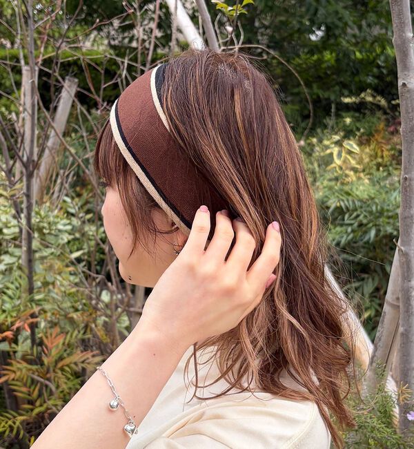 Rouge vif「【La Maison de Lyllis/ラ メゾン ド リリス】INSITU」|ヘアバンド|