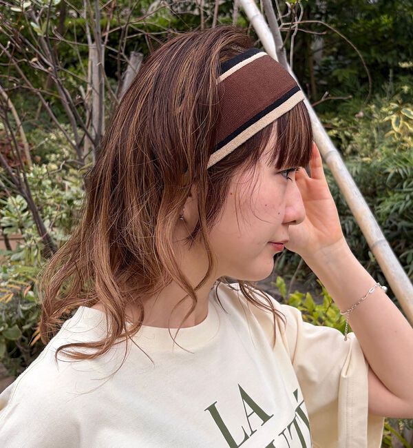 Rouge vif「【La Maison de Lyllis/ラ メゾン ド リリス】INSITU」|ヘアバンド|