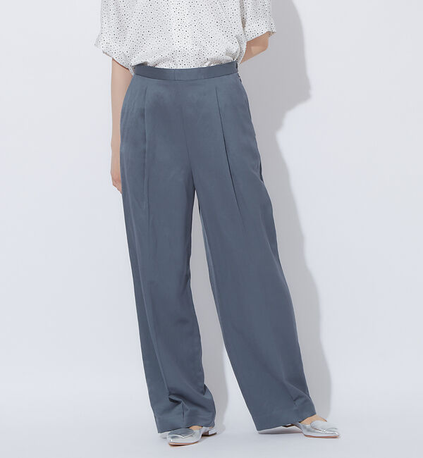 qualite「【セットアップ対応】ブライトリネンパンツ」|その他|スミクロ