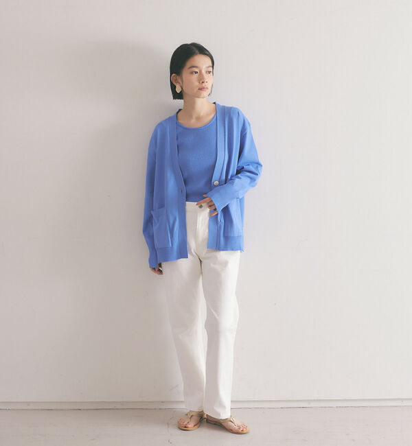 qualite「《アンサンブル対応》2WAYリブニットプルオーバー」|ニット・セーター|