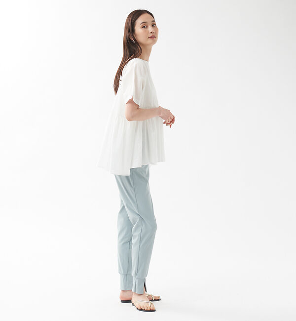 qualite「【WEB・一部店舗限定】ハイストレッチスリットジョグパンツ」|その他|