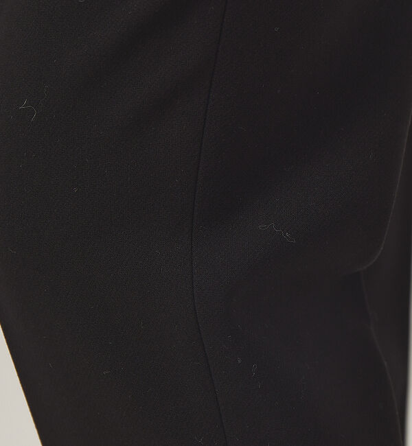 qualite「【WEB限定・8.5分丈】ダブルクロスハイウエストパンツ」|その他|