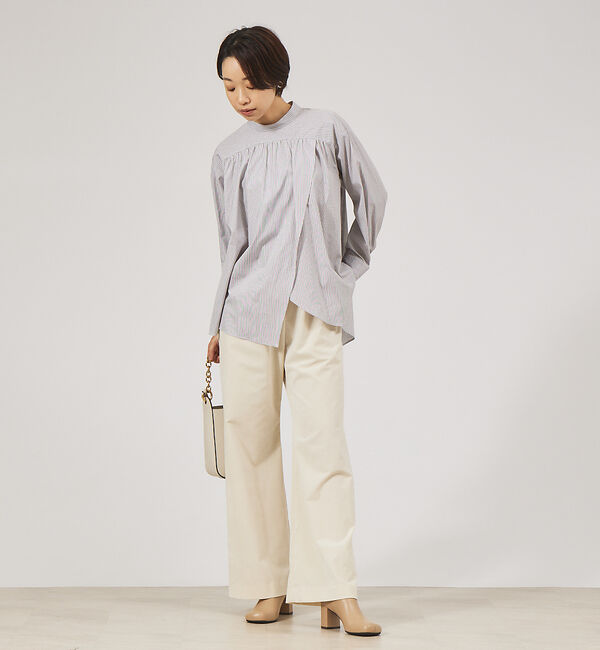 qualite「シャンブレーベルベットレギンスパンツ」|その他|