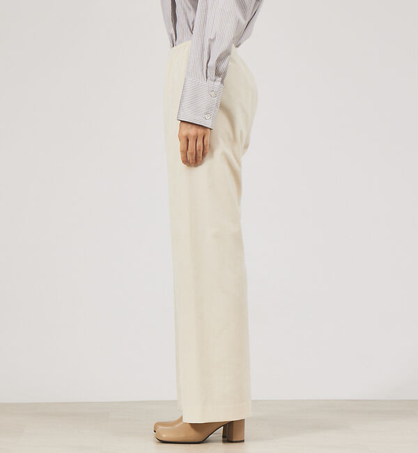 qualite「シャンブレーベルベットレギンスパンツ」|その他|