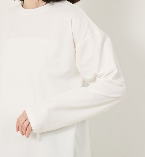 abahouse mavie「【WEB Domani掲載】ベロアビスチェ付ロンT」|Tシャツ・カットソー|