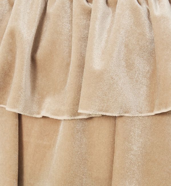 abahouse mavie「【WEB Domani掲載】ベロアビスチェ付ロンT」|Tシャツ・カットソー|