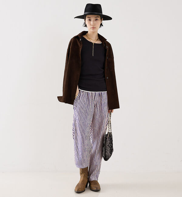 The Store by C' 「【BANANATIME】EASY PANTS TWO TIMER／ストライプ柄イ」|その他|