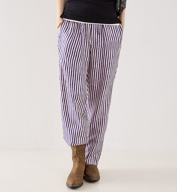 The Store by C' 「【BANANATIME】EASY PANTS TWO TIMER／ストライプ柄イ」|その他|