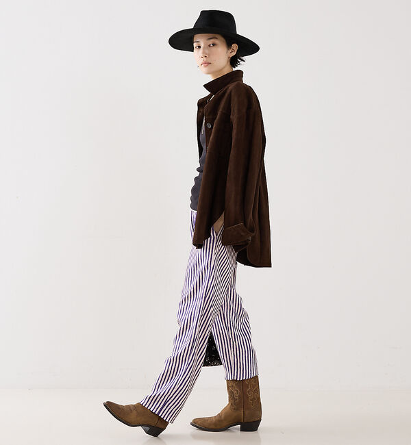 The Store by C' 「【BANANATIME】EASY PANTS TWO TIMER／ストライプ柄イ」|その他|