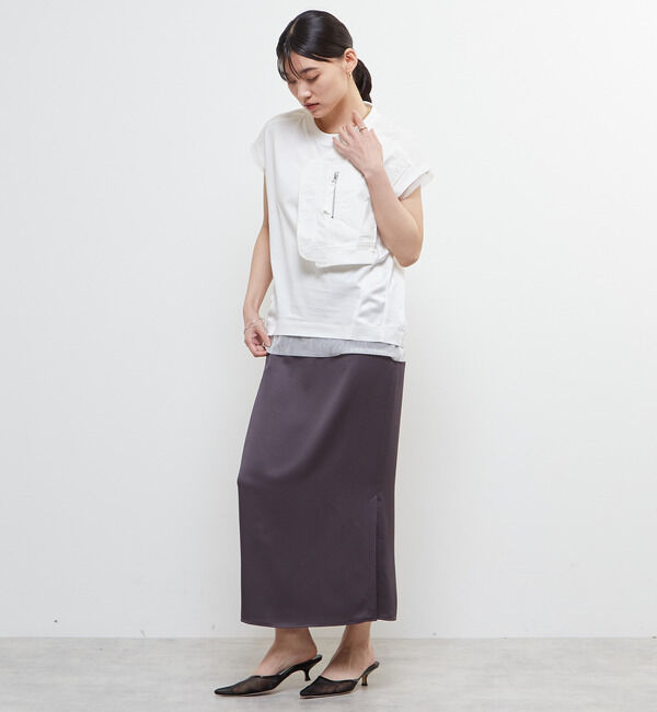 Soffitto「【AULA AILA別注】MILITARY T-SHIRT」|Tシャツ・カットソー|