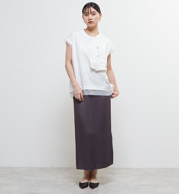 Soffitto「【AULA AILA別注】MILITARY T-SHIRT」|Tシャツ・カットソー|