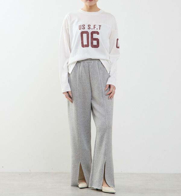 SOFFITTO「【A_/エース】裏毛スリットパンツ」|その他|