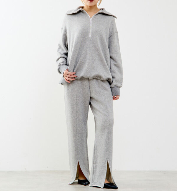 SOFFITTO「【A_/エース】裏毛スリットパンツ」|その他|