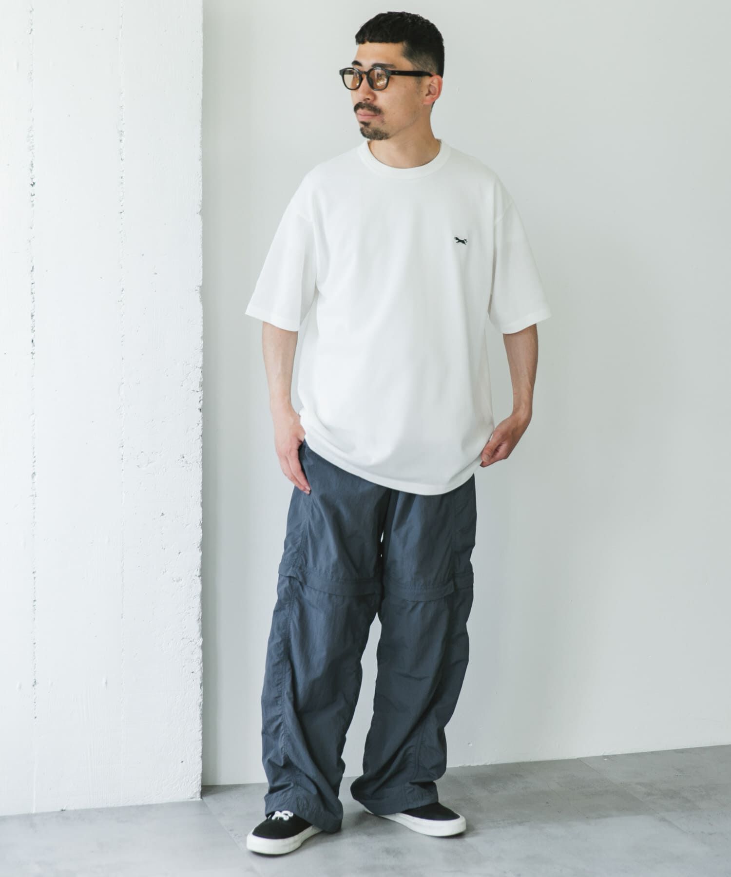 URBAN RESEARCH DOORS「『XLサイズ/WEB限定』『別注』PENNEYS&times;DOORS　THEFOX 鹿の子ショートスリーブT」|Tシャツ・カットソー|