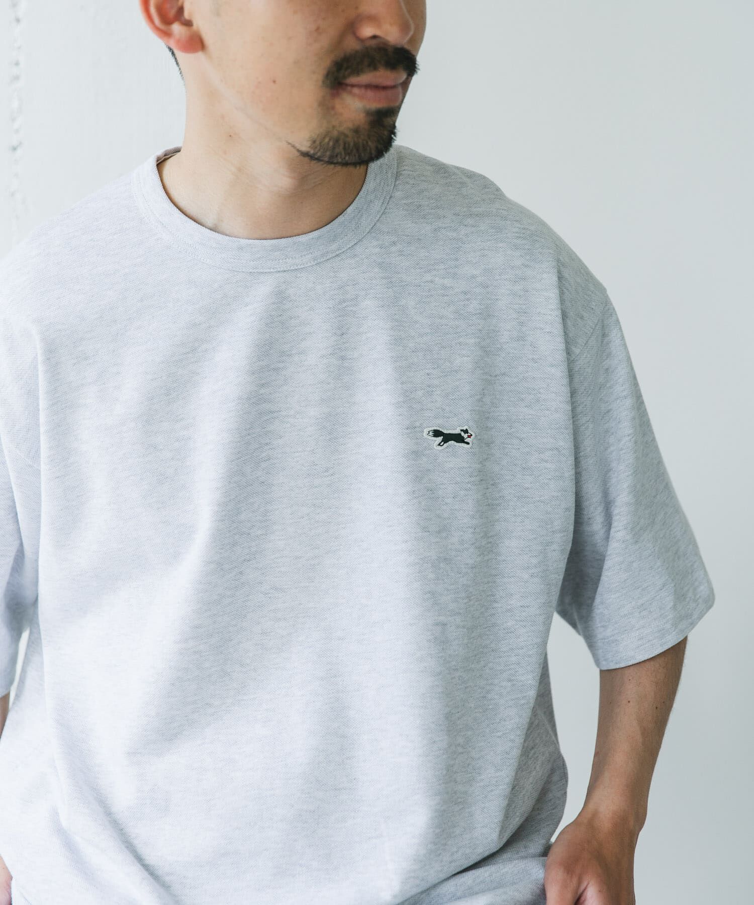 URBAN RESEARCH DOORS「『XLサイズ/WEB限定』『別注』PENNEYS&times;DOORS　THEFOX 鹿の子ショートスリーブT」|Tシャツ・カットソー|