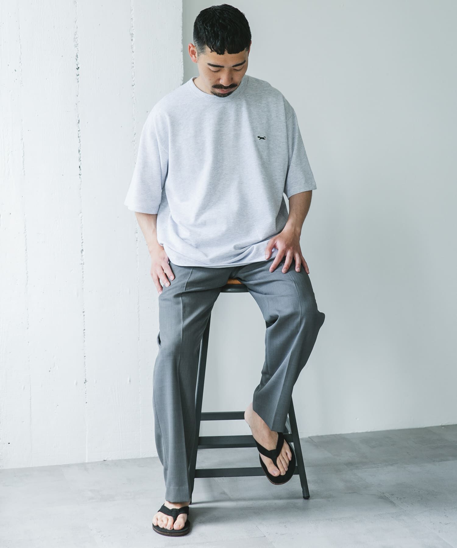 URBAN RESEARCH DOORS「『XLサイズ/WEB限定』『別注』PENNEYS&times;DOORS　THEFOX 鹿の子ショートスリーブT」|Tシャツ・カットソー|