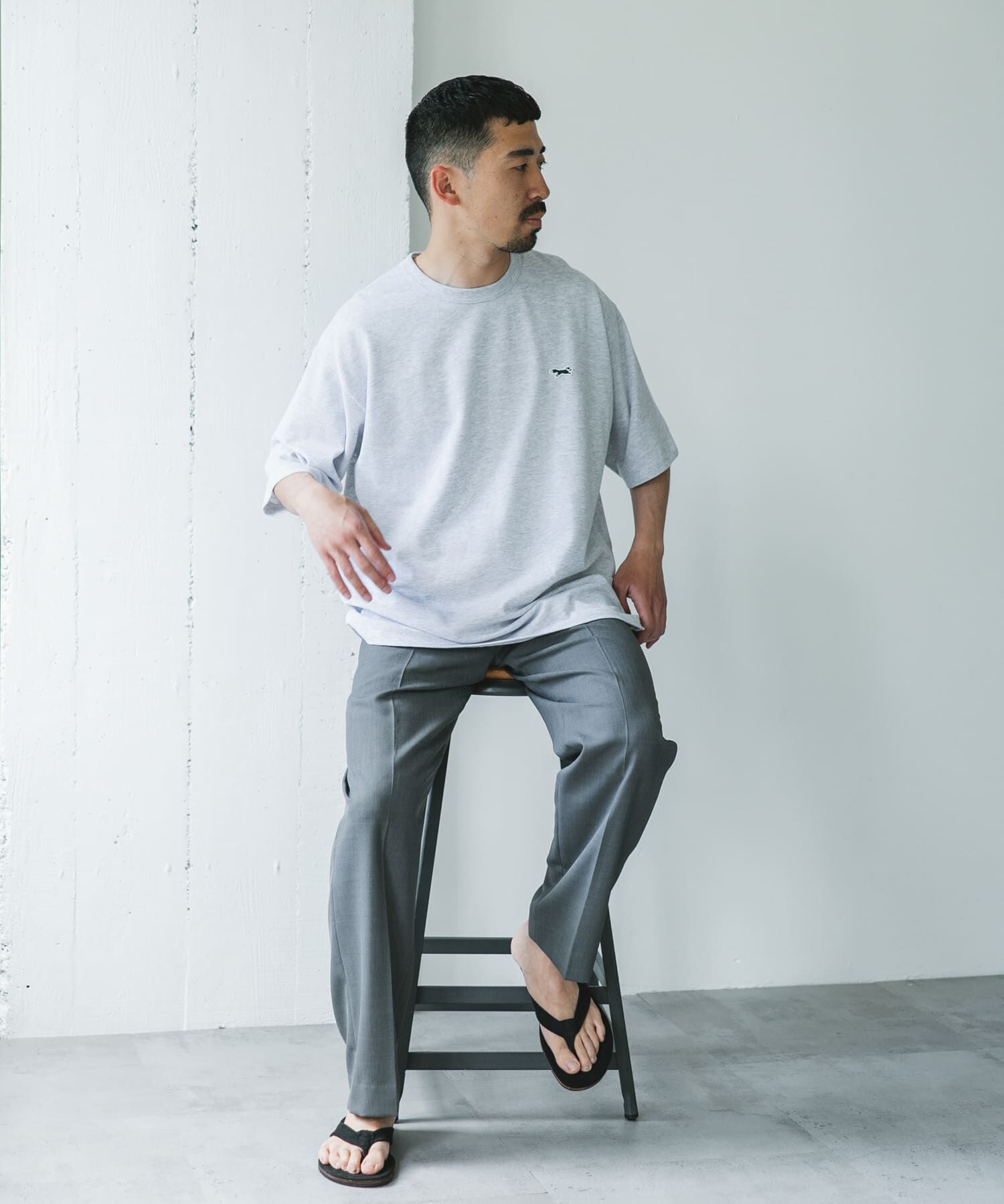 URBAN RESEARCH DOORS「『XLサイズ/WEB限定』『別注』PENNEYS&times;DOORS　THEFOX 鹿の子ショートスリーブT」|Tシャツ・カットソー|