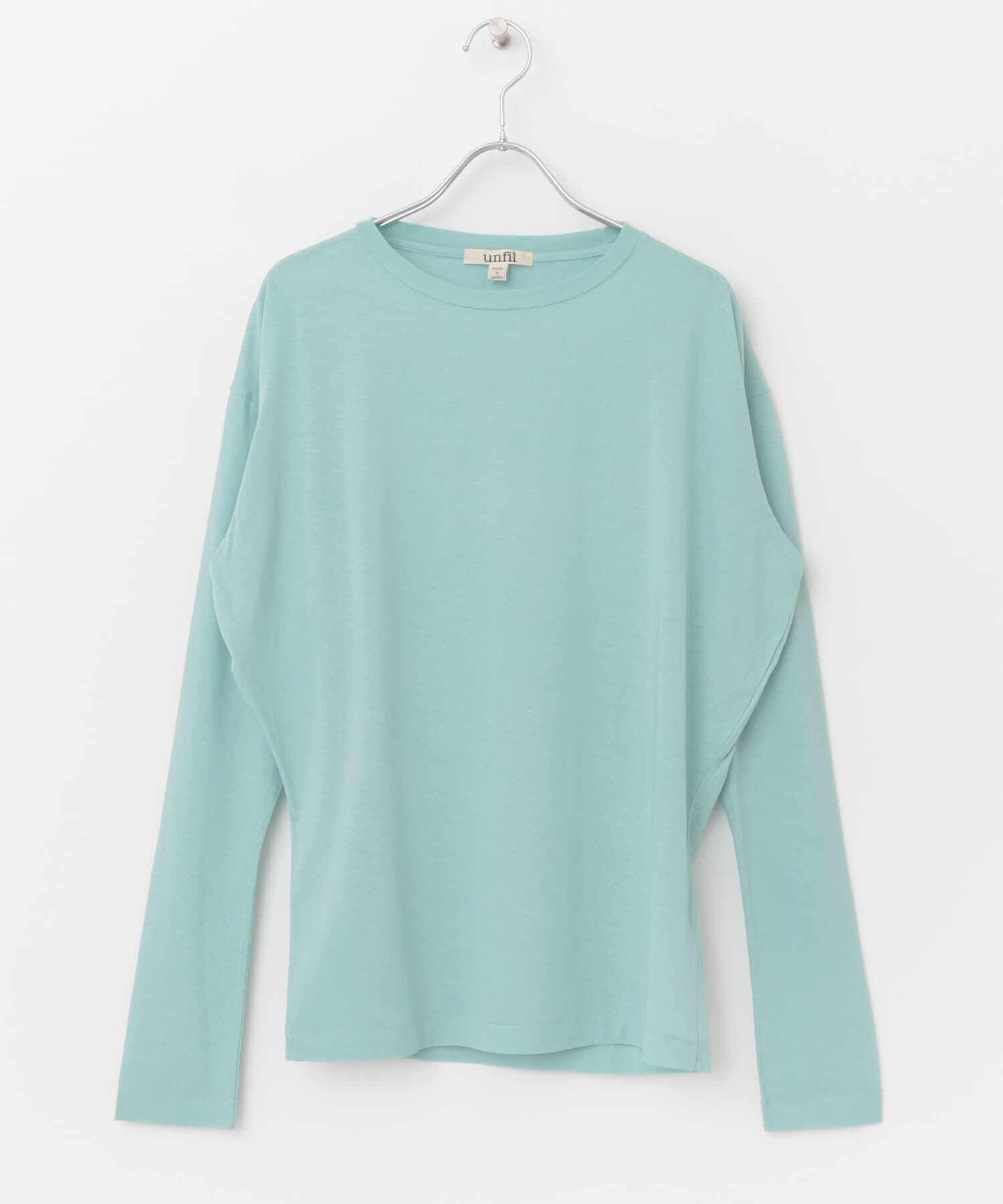 URBAN RESEARCH DOORS「『別注』unfil&times;DOORS　high twist cotton L/S t-shirts」|Tシャツ・カットソー|