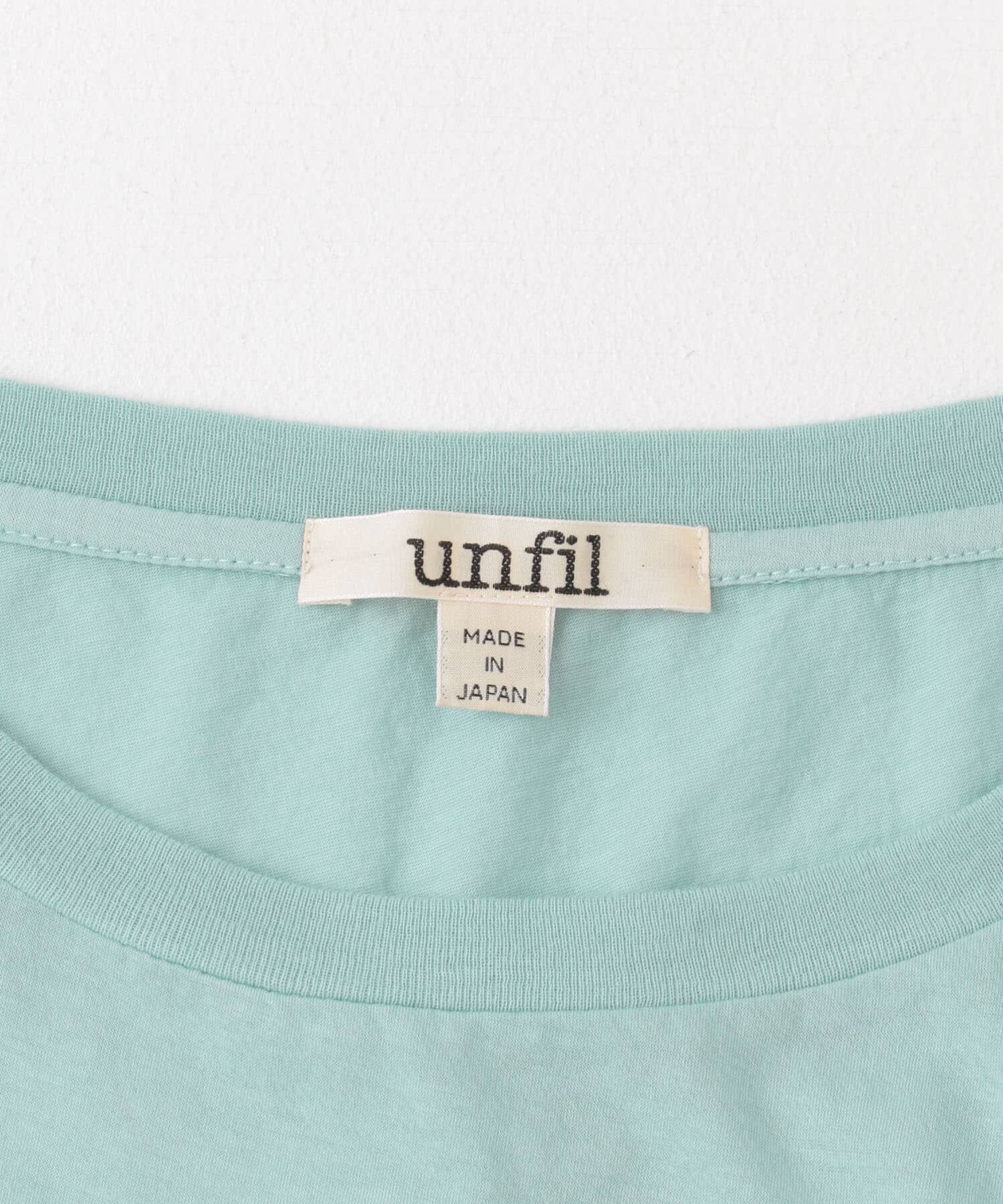 URBAN RESEARCH DOORS「『別注』unfil&times;DOORS　high twist cotton L/S t-shirts」|Tシャツ・カットソー|