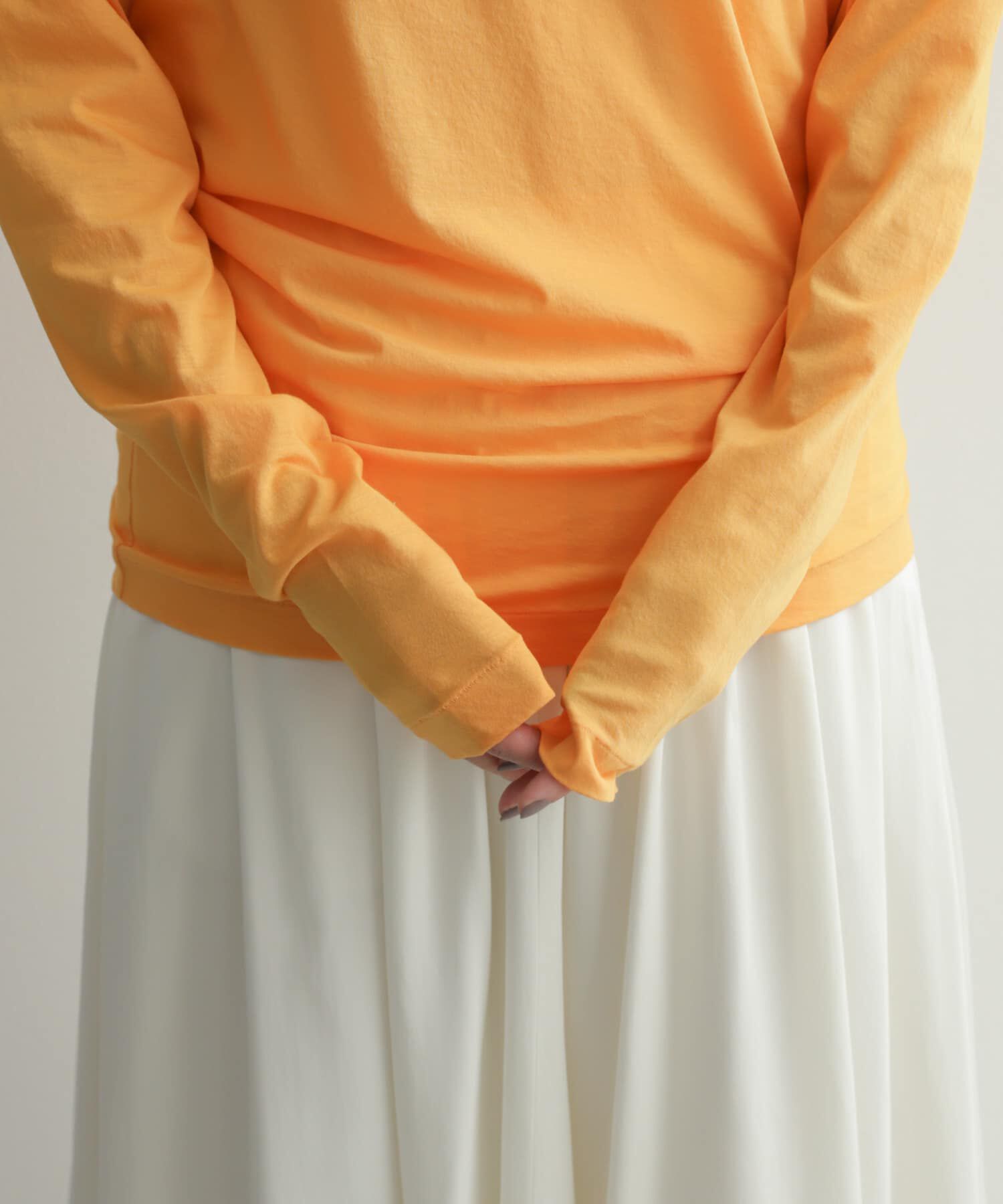 URBAN RESEARCH DOORS「『別注』unfil&times;DOORS　high twist cotton L/S t-shirts」|Tシャツ・カットソー|