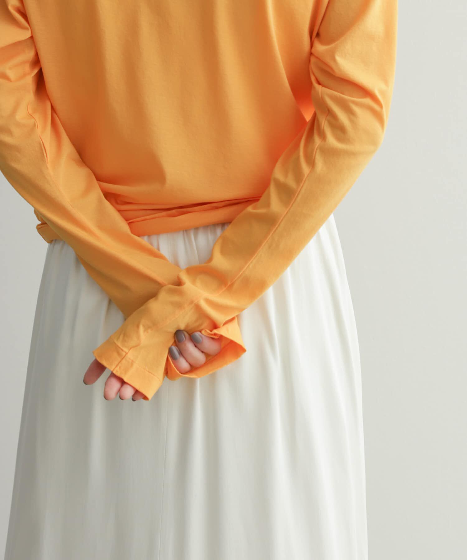 URBAN RESEARCH DOORS「『別注』unfil&times;DOORS　high twist cotton L/S t-shirts」|Tシャツ・カットソー|