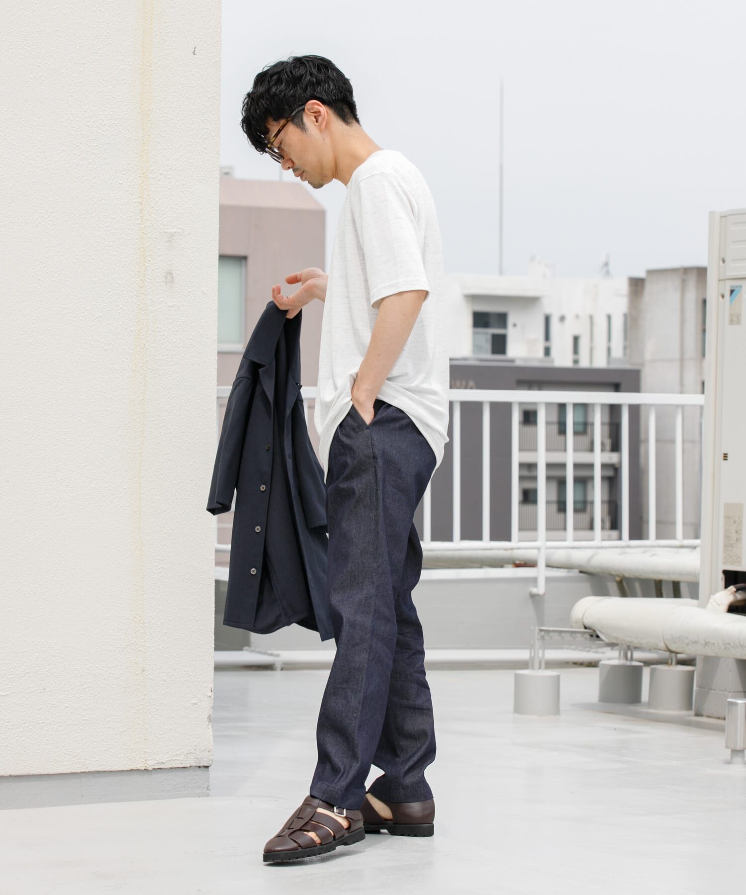 URBAN RESEARCH ROSSO「『WEB限定』『XLサイズあり』リネン混カノコクルーTシャツ」|Tシャツ・カットソー|