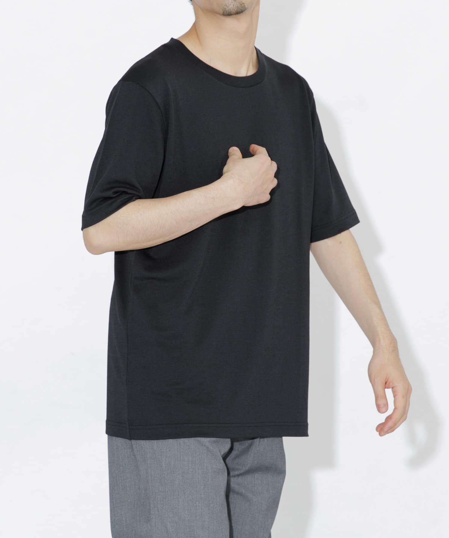 URBAN RESEARCH ROSSO「『WEB限定』『XLサイズあり』リネン混カノコクルーTシャツ」|Tシャツ・カットソー|