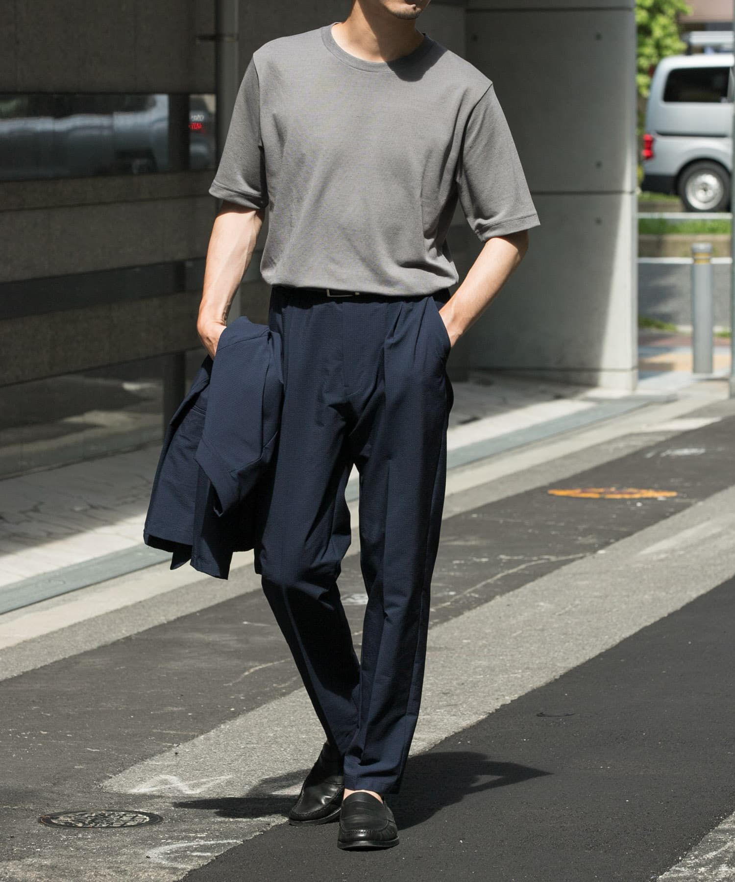 URBAN RESEARCH ROSSO「『WEB限定』『XLサイズあり』リネン混カノコクルーTシャツ」|Tシャツ・カットソー|