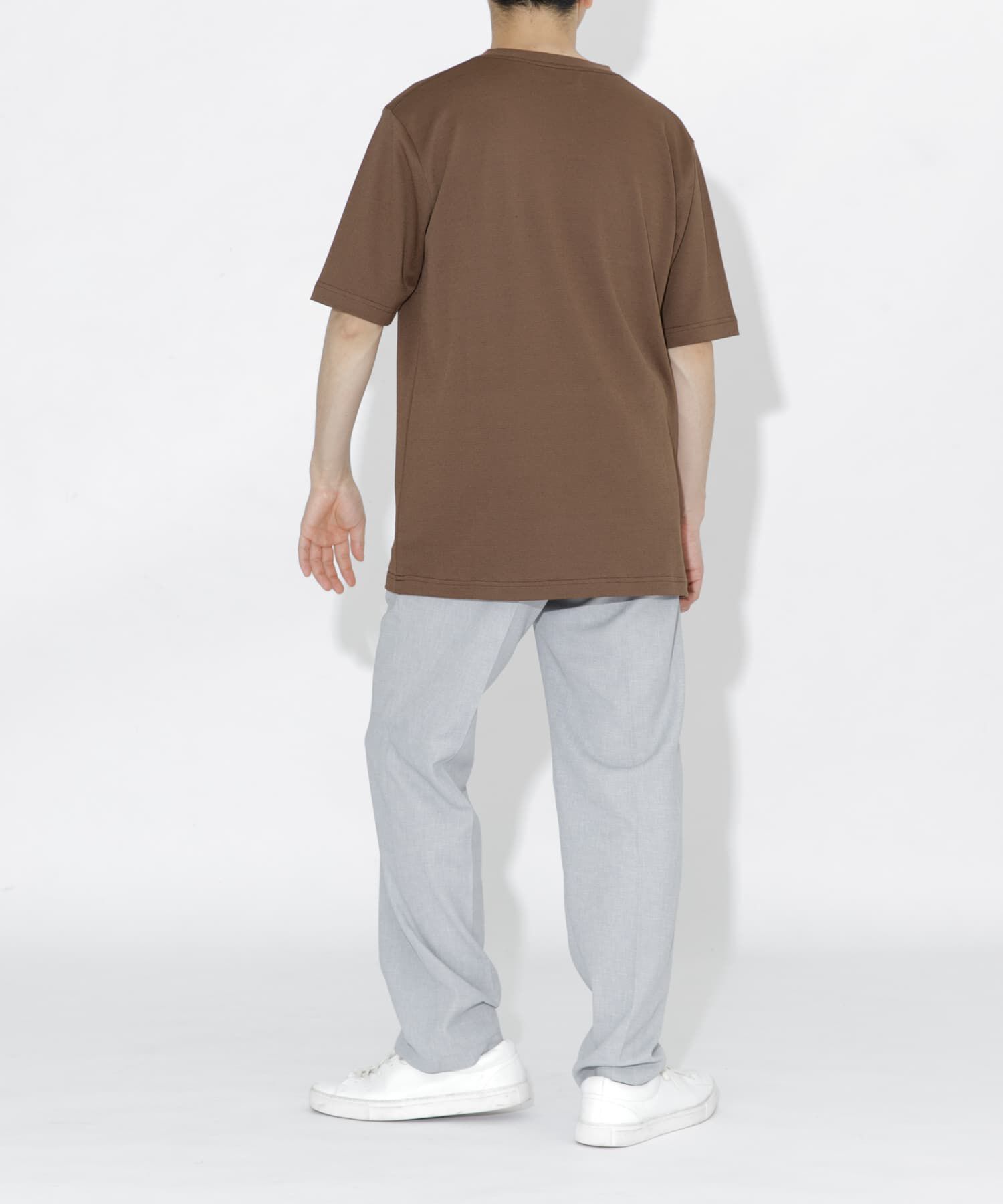 URBAN RESEARCH ROSSO「『WEB限定』『XLサイズあり』リネン混カノコクルーTシャツ」|Tシャツ・カットソー|