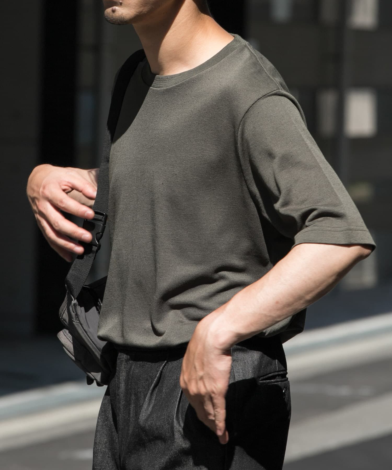 URBAN RESEARCH ROSSO「『WEB限定』『XLサイズあり』リネン混カノコクルーTシャツ」|Tシャツ・カットソー|