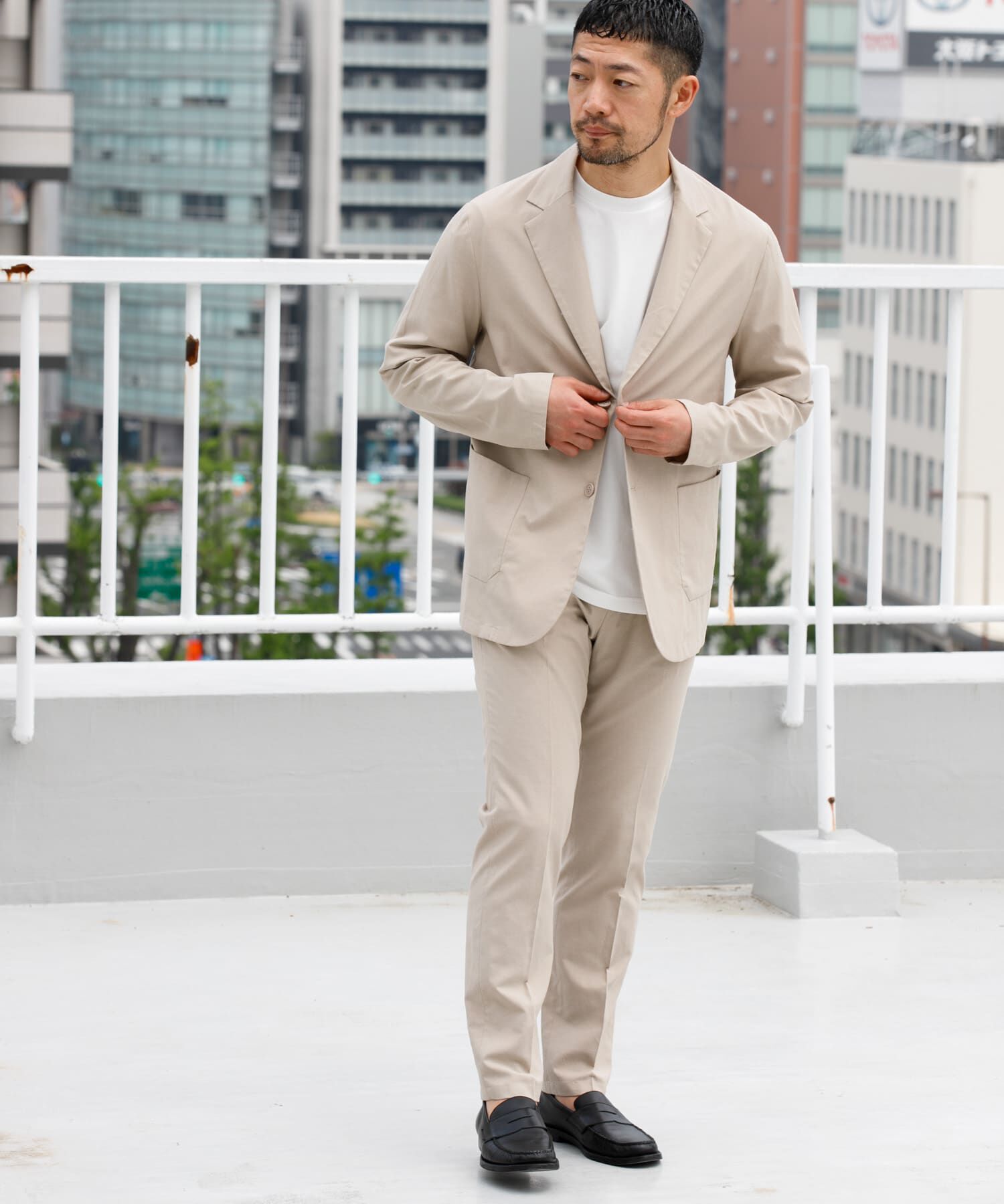 URBAN RESEARCH ROSSO「『防シワ』『XLサイズあり』ハイパフォーマンスリネンセットアップ」|その他|