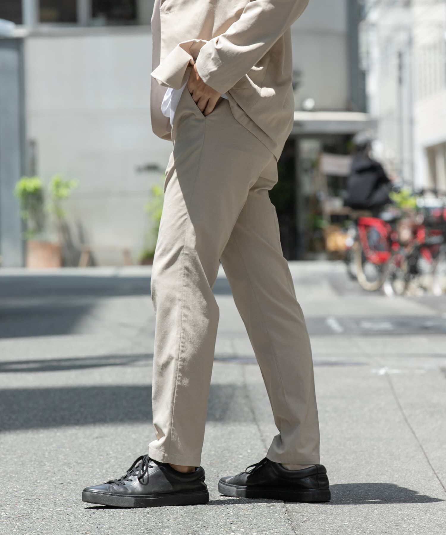 URBAN RESEARCH ROSSO「『防シワ』『XLサイズあり』ハイパフォーマンスリネンセットアップ」|その他|