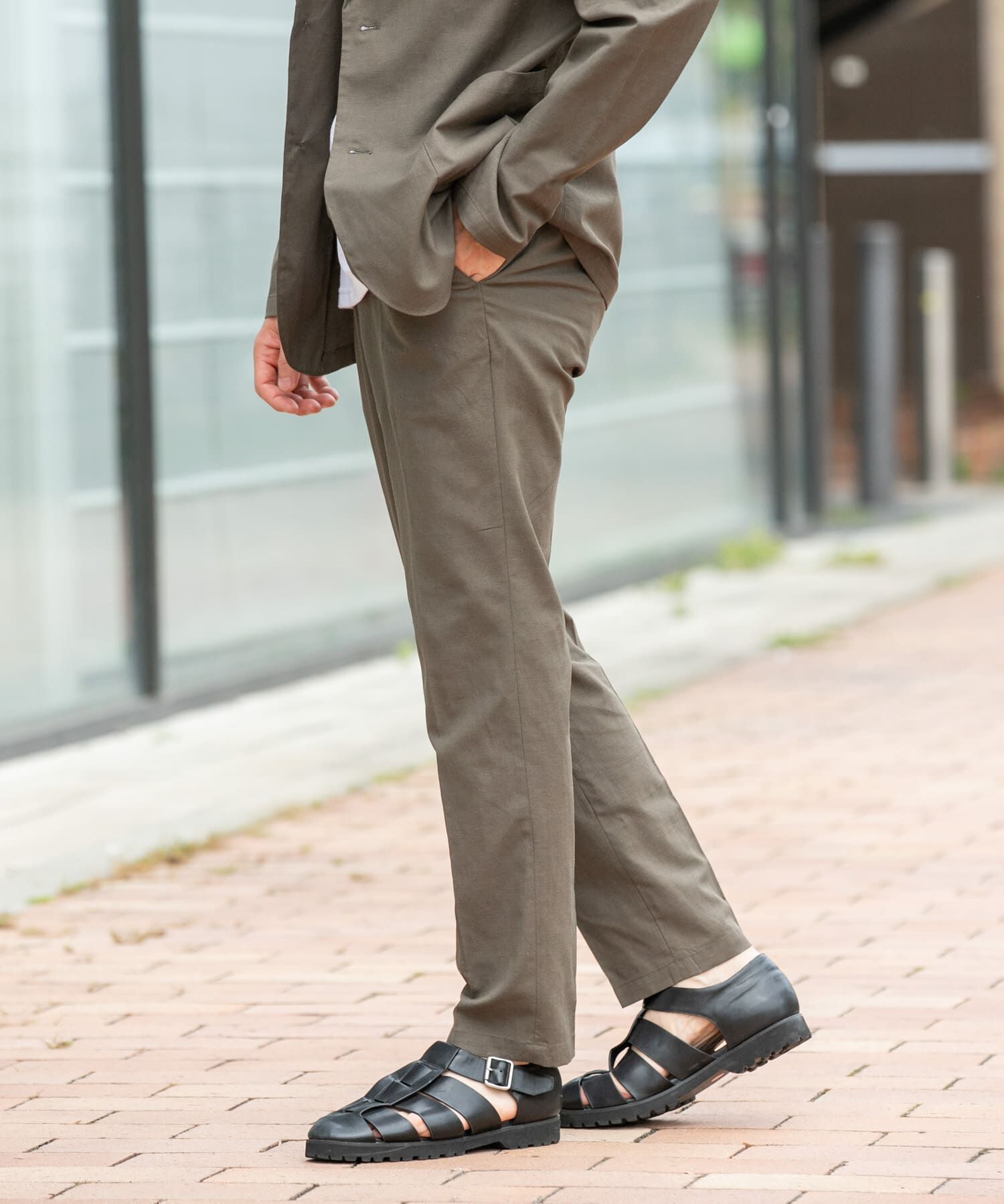 URBAN RESEARCH ROSSO「『防シワ』『XLサイズあり』ハイパフォーマンスリネンセットアップ」|その他|