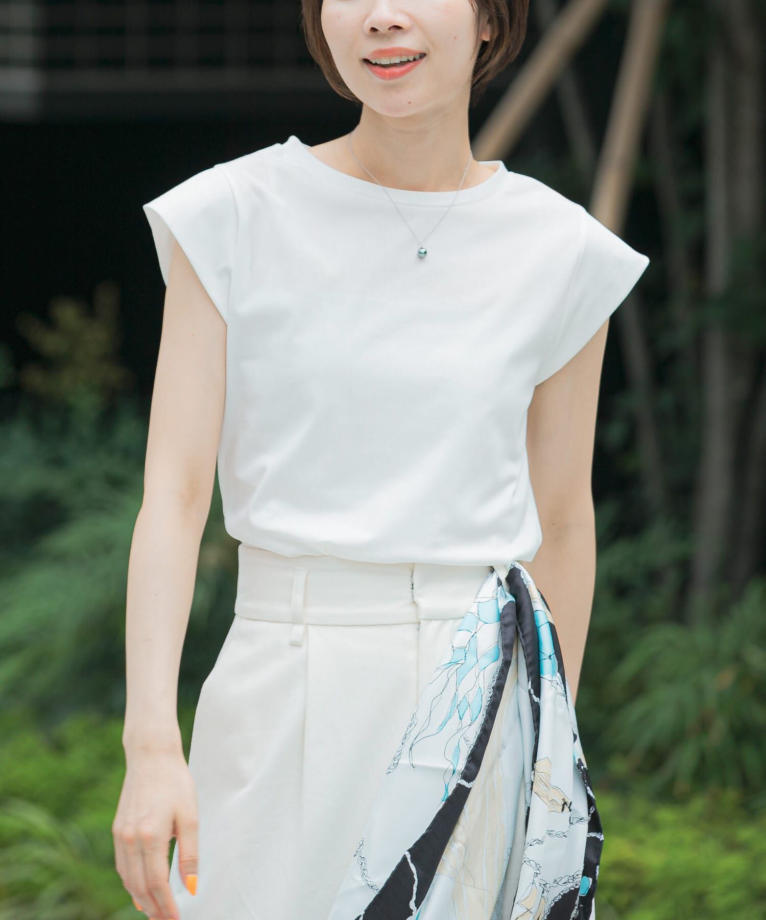 URBAN RESEARCH ROSSO「クールタッチスーピマコットンフレンチTシャツ」|Tシャツ・カットソー|