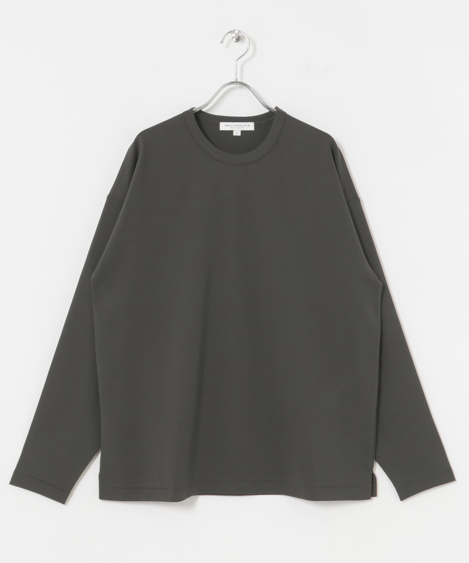 URBAN RESEARCH「コットンナイロンスムージーロングスリーブ」|Tシャツ・カットソー|