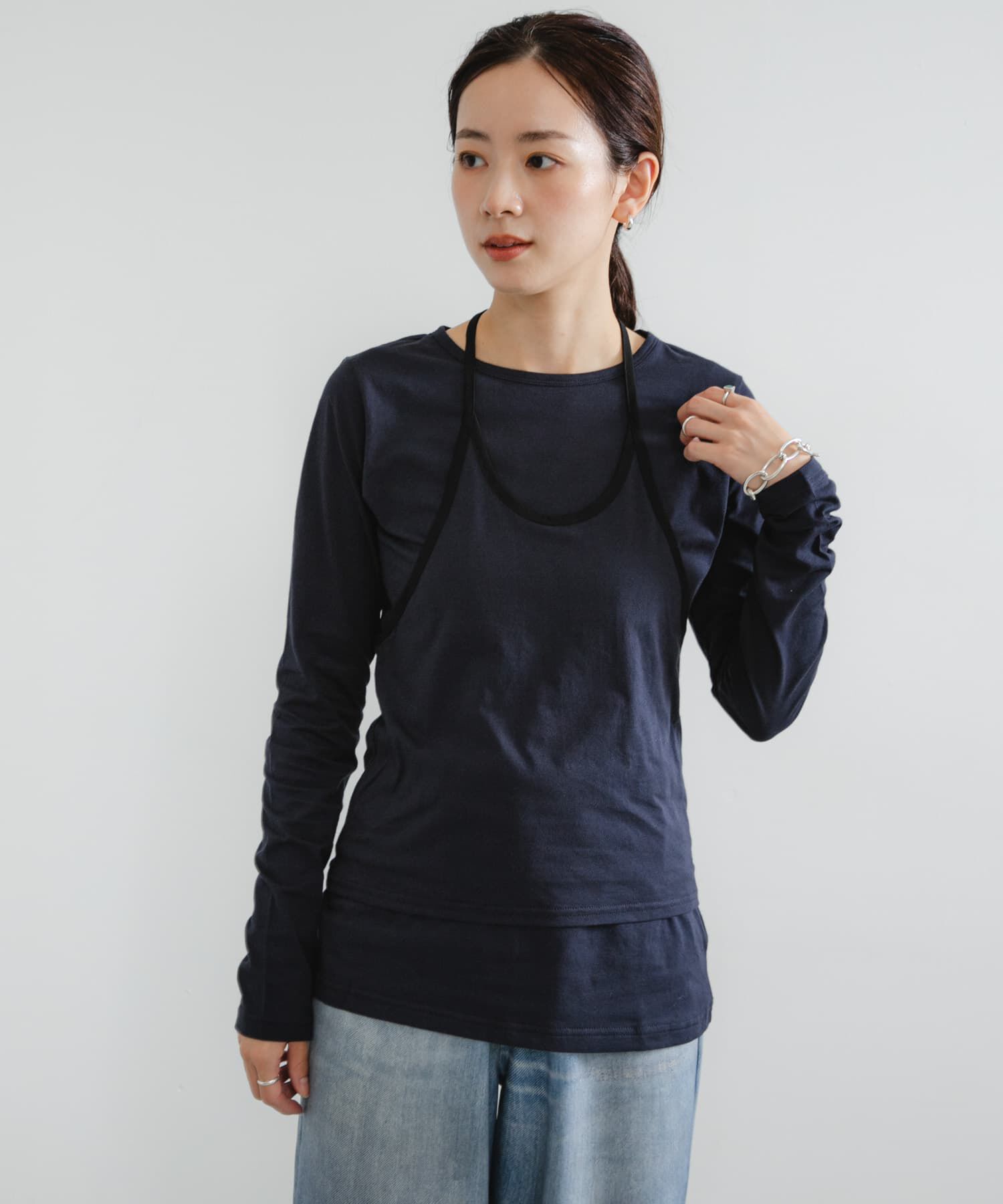 URBAN RESEARCH「レイヤードデザインカットソー」|Tシャツ・カットソー|