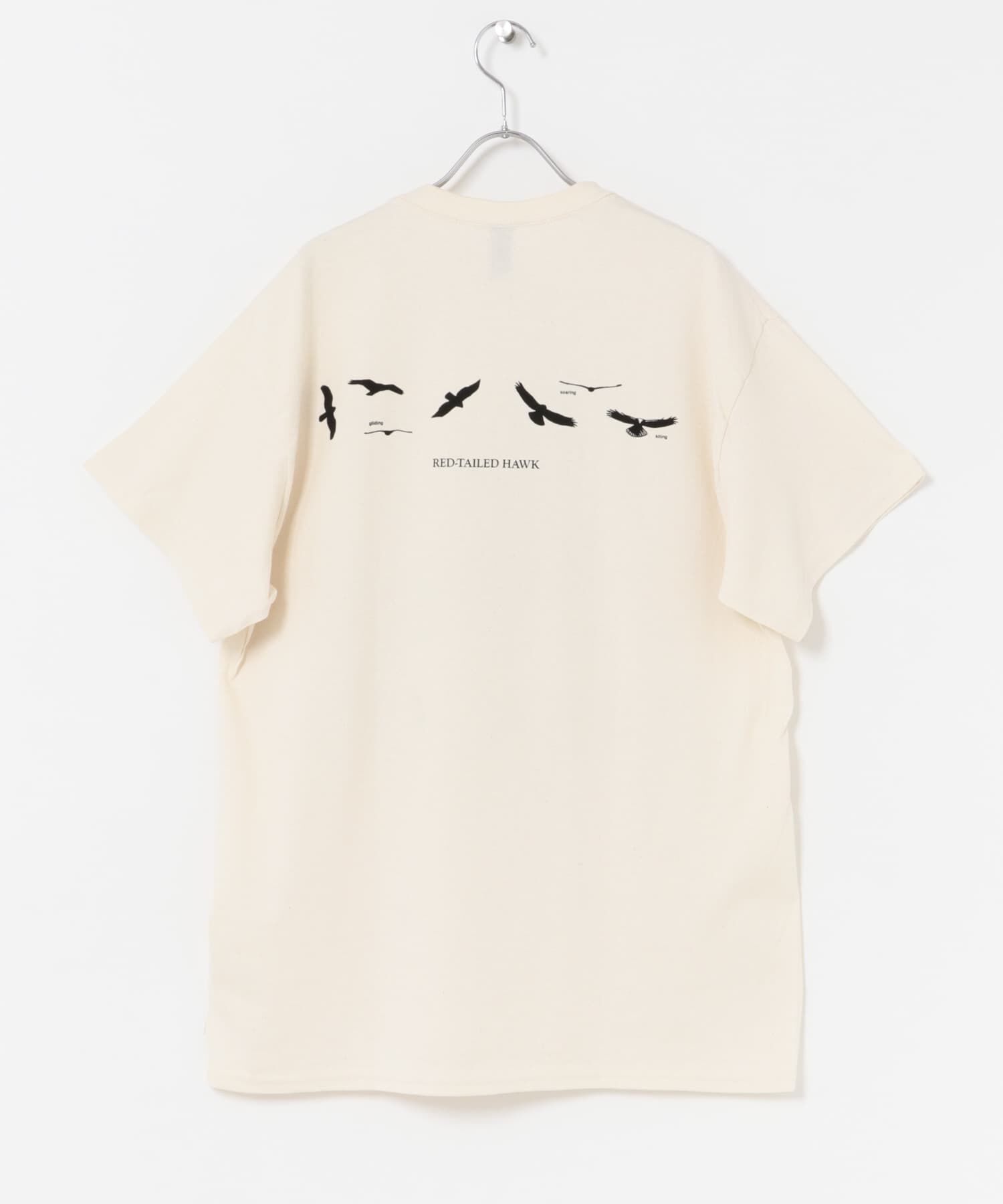 URBAN RESEARCH DOORS「LIBERTY GRAPHICS　Sibleys Red-tailed Hawk」|Tシャツ・カットソー|