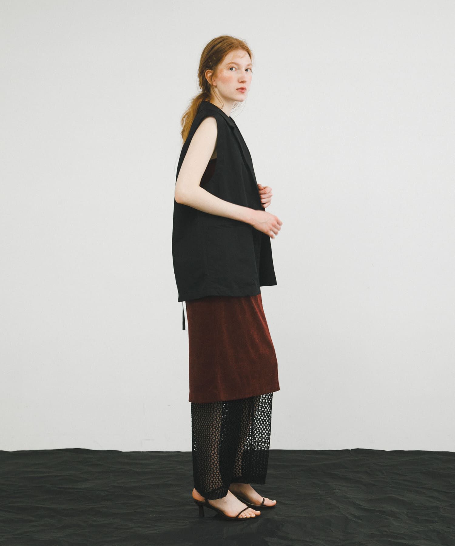 LAATO「tulle mesh knit pants」|その他|